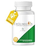 NEU: Saint Nutrition® CHOLIN BURN - Stoffwechsel & Appetitzügler Kapseln - extrem, schnell & endlich - Hochdosiert mit Cholin und Glucomannan - Nahrungsergänzung für Frauen + Männer, 126 Kapseln