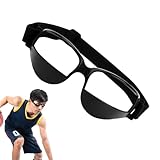 Basketball Football Sports Garten - Children Sports Goggles | Basketball Dribbling Goggles | Sportbrille Eyewear | Frauen Männer Sport Schutz Dribble Spezifikationen Für Jugendliche Spieler Für