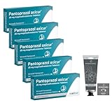 Pantoprazol 20 mg Axicur 5 x 14 Tabletten - Set für Sammelbestellung oder zur Vorratshaltung inkl. Handcreme ODER Handseife von Apotheken-Express