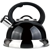 Wasserkessel 3.0L HGK EVA BLACK flötenkessel pfeifkessel für gas induktion