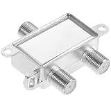 TOKIDNY Wege Koaxialkabel Splitter Digitaler Sat Antennen Verteiler für Tv und Kabel Robustes Langlebiges Design Kompatibel Catv Systemen Hochwertige Signalverteilung