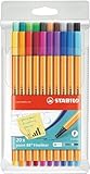 STABILO - Fineliner - point 88-20er Pack - mit 20 verschiedenen Farben