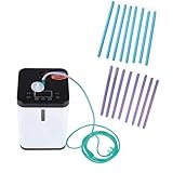 16 Stück Sauerstoffschlauch-Stütze, Crimp-Glätteisen für tragbaren Konzentrator, Tankschlauch, Nasenkanüle, Schlauch, Zubehör, Halterung, unterstützt Knickschutz, kompatibel mit Glätteisen, Kanüle,