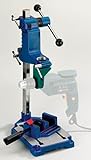 Westfalia Bohr- und Fräsständer mit schwerer sechskantiger Stahlsäule - Präzise Bohrtiefen-Einstellung und stabiler Arbeitsplattform