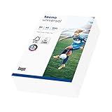 inapa Drucker-/Kopierpapier tecno Universal: 80 g/m², A5 (210x148), 500 Blatt, weiß – Allround-Papier im A5-Format