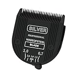 colorski 1 x verstellbare 5-in-1-Ersatzklingen, kompatibel mit Wahl 5-in-1 Clipper Bravura, Chromado, Creativa, Figura, Motion, Supergroom Hundepflege-Haarschneidemaschinen (schwarz)