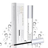 Wimpernserum, Long Wimpern Serum, Lash Serum ohne Hormone, Wimpern und Augenbrauen Natürliches Wachstum für Vollere und Längere Wimpern, 5 ML