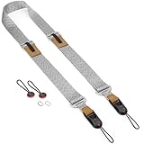 Sunya Kameragurt mit Schnellverschluss. Hergestellt aus fortschrittlichem Nylon, einhändige Einstellung, kompatibel mit allen Kameras, max. Belastung 90 kg