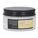 Saluaqui Snail Mucin Feuchtigkeits-Gesichtscreme, 100 Ml, Aufhellende, Reparierende Anti-Aging-Schnecken-All-in-One-Creme, Schnecken-Gesichtsfeuchtigkeitscreme Zur Verjüngung