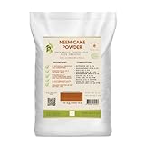 Neem Land Bio Neem Kuchen Pulver 10kg – Organischer Universaldünger für 240m² – Natürlicher Langzeitdünger für Gemüse, Obst, Kräuter, Beeren, Ackerpflanzen