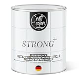 Craft Colors Fliesenlack weiß 750ml, 2IN1 Grundierung und Lackierung in einem Schritt, seidenglänzend, Fliesenfarbe Badezimmer, Fliesenfarbe Küche, Made in Germany