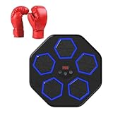 LOVIVER Music Boxing Target Response Training Wandmontiertes Schlagpolster für Den Haushalt Smart Boxing für Taekwondo Kickboxen Sanda, Kinderhandschuhe