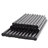 Heißklebepistole, 10Pcs 200/250/300mm x 11mm Schwarz Hot Melt Kleber Sticks for Kleber Pistole Auto reparatur Auto Dent Paintless Entfernung Hand DIY Reparatur Werkzeug für DIY Kunst, Handwerk, schnel