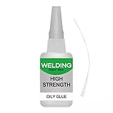 Sekundenkleber Extra Stark, Schweißen Hochfestem öligem Kleber， Mächtiger Universalkleber, Universal Wasserdichter Superkleber, für Kunststoff Metall Keramik Leder Harz (1PC)
