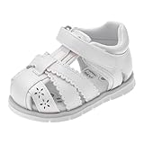 Chicco, Spinnensandalen für Kinder, Kindersandalen mit Praktischem Klettverschluss, Kinderschuhe, Italienisches Design, Weiß 1, 22 EU