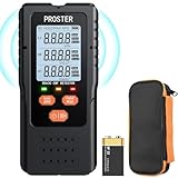 Proster EMF-Messgerät 3 in 1 digitaler Strahlungsdetektor für elektromagnetische Felder EF RF MF, 5G-Mobilfunkmasten WiFi-Signal-Detektor für EMF-Inspektionen zu Hause und im Büro sowie Geisterjagd