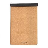 Myga XL Kork Yogamatte | 200 cm x 70 cm | Rutschfest, Wäremeregulierend & Leicht zu Tragen – 6 mm Dicke | Ideal für Yoga, Pilates, Meditation & Fitnessübungen | Naturkork