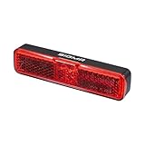 SIGMA EOX RL Fahrrad Rücklicht Mit und Ohne Bremslicht für Gepäckträger - E-Bike Fahrradlicht Hinten ist StVZO-Zugelassen & IP44 Wetterfest - Rücklicht Fahrrad mit Reflektor & Hoher Sichtbarkeit