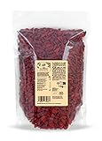 KoRo - Bio Goji Beeren 1 kg - Ungeschwefelt Superfood frei von Zusätzen - 100% Frucht