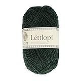 ÁLAFOSS - Icelandic wool yarn 1522-1405 Garn, Bottle green heather, 50g/1.75oz. 100m/109yd, 100 Meter