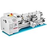 Furvveerr Metalldrehmaschine 220x750MM Mini-Tisch-Metalldrehmaschine 1100W Mini Drehmaschine Metall Tischdrehmaschine Bürstendrehmaschine Variable Drehzahl 0-3000RPM für Metallbearbeitung Metal Lathe