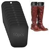 QWORK® 10 Stück Stiefelspanner, 32cm Wiederverwendbare Kunststoff Stiefelspanner für Hohe Stiefel, Stiefelhalter Verhindert Verbiegen und Faltenbildung, für Damen und Herren