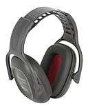 Howard Leight VS100D VeriShield Passiver Over-Head-Kapselgehörschutz, Dielektrischer Kopfbügel, Breite Kappenöffnung, Memory-Schaum Ohrpolster, SNR 26 dB, 1035196-VS (1 Stück)