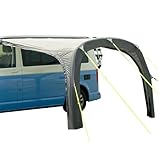 Skandika Vorzelt Vika Air Van 260 | aufblasbares Vordach, Caravan Tarp, Sonnensegel, Sonnendach UV 50+, 3000 mm Wassersäule | Buszelt, Busvorzelt für Wohnmobil, Wohnwagen, Camper, Campervan, Bus