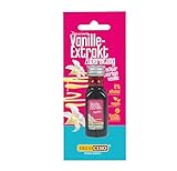 DECOCINO Vanille-Extrakt (20 ml) natürlicher Vanille Geschmack ohne Alkohol, aus Madagascar Bourbon – für Kuchen, Torten und Getränke – Vegan