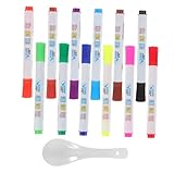 HOMSFOU 1 Satz Whiteboard-Stift schreibwaren Markierungen Whiteboard-Marker trocken abwischbar Kreidemarker für trocken abwischbare Tafeln trocken abwischbare Stifte Plastik