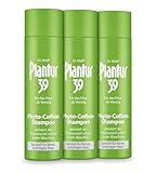 Plantur 39 Phyto-Coffein-Shampoo - 3 x 250 ml - speziell für feines und brüchiges Haar - Pflegeshampoo zur Vorbeugung vor menopausalem Haarausfall