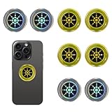 8 Stück Strahlenschutz Handy,Strahlenschützer,Strahlenschutz Handy Aufkleber,Handystrahlen Blocker,Quantum Shield Telefonaufkleber,Selbstklebender Strahlenschutzaufkleber,Für Mobiltelefone,Laptops