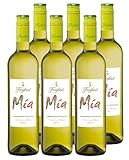 Freixenet Mia Blanco Weißwein Lieblich (6 x 0,75 l) - Lieblicher Weißwein aus Spanien, Spanischer Wein, fruchtig-frisch und jugendlich lebendig, zu Fisch, Meeresfrüchten oder Tapas