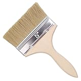 1 Stück Pinsel Breit 120mm,Lasurpinsel Holz Außen,Pinsel Holzlasur,Malerpinsel,Pinsel Lasur Holz,Pinsel Wandfarbe,Flachpinsel,Flächenstreicher,Flächenpinsel,für Farbe,Ölmalerei,Beizen,Leim,Lacke