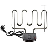 ITA Räucherofen Profi Elektroheizung 2000W zum Räuchern - Heizspirale Räucherschränke und Smoker Anderer Hersteller - Universal Heizschlange