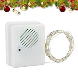 Eventerde Lichterkette für Weihnachten, 10 Meter, LED-Lichterkette, Weihnachtsdekoration, Musikerkennung, Innendekoration, für Wohnzimmer, Schlafzimmer, Treppe, Partys, Hochzeit, Halloween