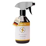 StaticEx Antistatik Spray Kleidung - Geruchsneutrales & Natürliches Antistatisches Spray, Anti Static Spray für Kleidung, Teppich, Möbel & Textilien, Auto - Antistatikspray für Kleidung