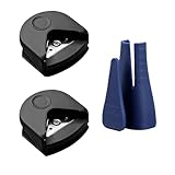 Eckenabrunder 3-Teiliges Set, Eckenabrunder Für Laminierfolien Und Papierhandwerk, Eckenschneider Mit Präziser Rundungsfunktion, Ideal Für Scrapbooking, Fotokarten Und Visitenkarten