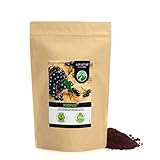 Aroniapulver (500g), Aronia gemahlen 100% naturrein, Aronia Pulver, vegan, Aroniabeeren schonend gemahlen, natürlich ohne Zusätze