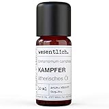 Kampferöl - reines ätherisches Öl von wesentlich. - 100% naturrein aus der Glasflasche (10ml)