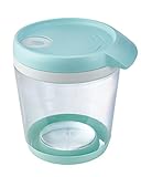 keeeper Schüttdose für Trockenvorräte, 4-in-1 Schüttöffnung, BPA-freier Kunststoff, 1,5 l, 16,5 x 14,5 x 17 cm, Bruni, Mintgrün