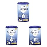 Aptamil Care 2 – Folgemilch nach dem 6. Monat, Mit Omega 3 & 6, DHA & ARA, Ohne Palmöl, Babynahrung, Milchpulver, 1x 800 g (Packung mit 3)