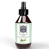 Garten Glück Bio Blattglanzspray - 250 ml - Pflanzen & Blumenglanz - Blattglanz für Pflanzen im Innen- und Außenbereich - Leaf Shine Spray - Blattglanzmittel