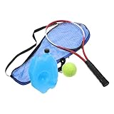 TOYZFRIENDY Tennis Trainer mit Rückprallball und Schnur Langlebiges Carbonfaser-trainingsgerät für Praktisches Outdoor Indoor-übungs-Equipment Geschenk für Junge Tennisspieler