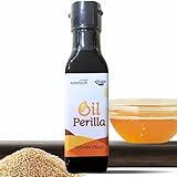 NECIPE Premium Sesamöl 120ml | Koreanisches Kaltgepresstes Öl für Kartoffelsalat, Pfannengerichte, Grillmarinaden und Dips | Nussig, Vielseitig, Natürlich Ohne Zusatzstoffe (Perillaöl)