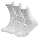 CutitiUU 3 Paar Socken Herren Sneaker Socken Herren Laufsocken Wandersocken Rutschfeste Sportsocken Knöchelhoch FüßLinge Anti Schweiß Sport Socken Für Basketball Laufen Radfahren Tennis