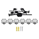 YULEESIYIP SCHWARZE DREHBARE SPOT-DECKENLEUCHTE SCHIENENLEUCHTE für SCHLAFZIMMER, KÜCHE, FLUR