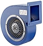 UZMAN Radiallüfter Industrie Druckgebläse Radial Gebläse Kesselgebläse Schmiedefeuer Radialventilatoren aus Aluminium oder Stahlblech - 230 V - 450m³/h bis 1150m³/h (RV 160 ER (1150m³/h))