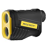 MiLESEEY PF280 Laser Entfernungsmesser Jagd 600m,Winkel und horizontaler Abstand, 6X 25mm, Bereichs- und Scanmodus,Wiederaufladbarer Laser Entfernungsmesser für Golfer und Jäger