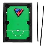TOYANDONA 1 Satz Mini Pool Billard für Tischspielzeug Fördert Motorik und Spaß Am Schreibtisch Mini Billiards Game für Drinnen Lustiges Freizeitspielzeug